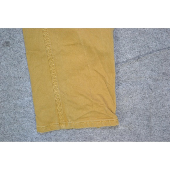 Topo Designs Jeans Mens 32x31 Brown Organic Stretch Denim Slim Tapered Pants - Picture 2 of 16